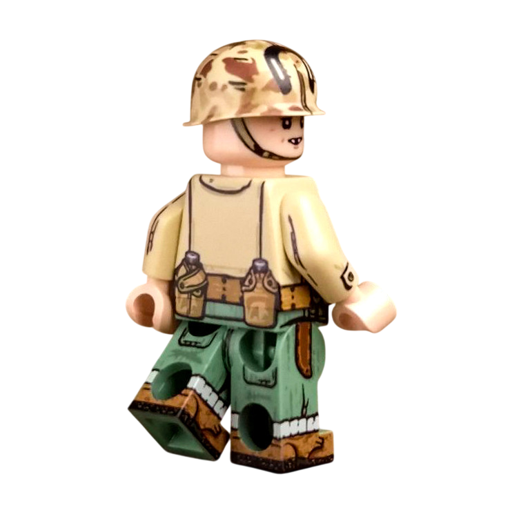 Brick Warp WWII US Marine Thompson Schütze - Okinawa 1945