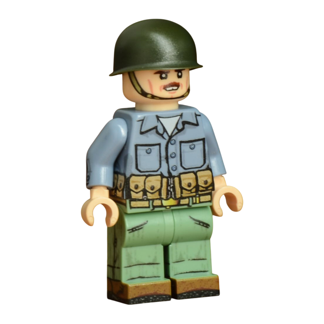 Brick Warp WWII US Marine Rifleman - Tarawa 1943
