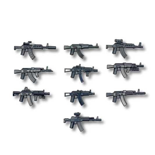 BrickArms Modern Combat AKtion Waffenset