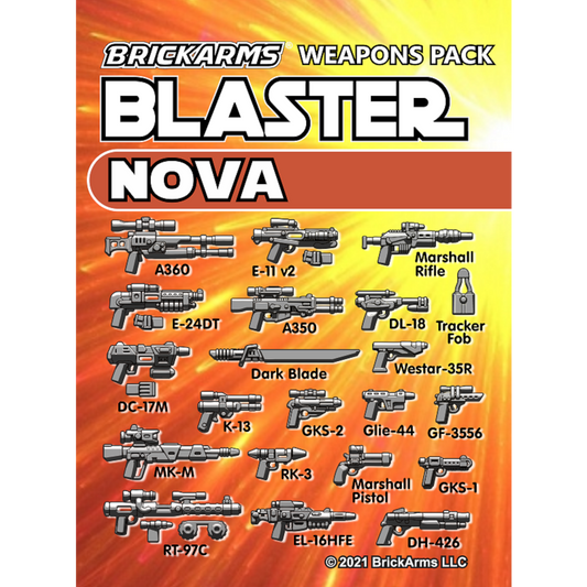 BrickArms Blaster Nova Weapon Pack