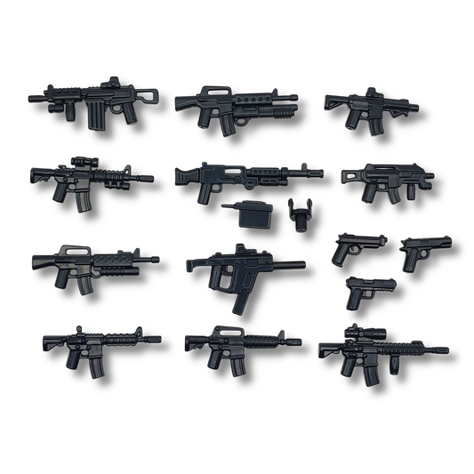 BrickArms Modern Combat Frontline V2 Waffenset