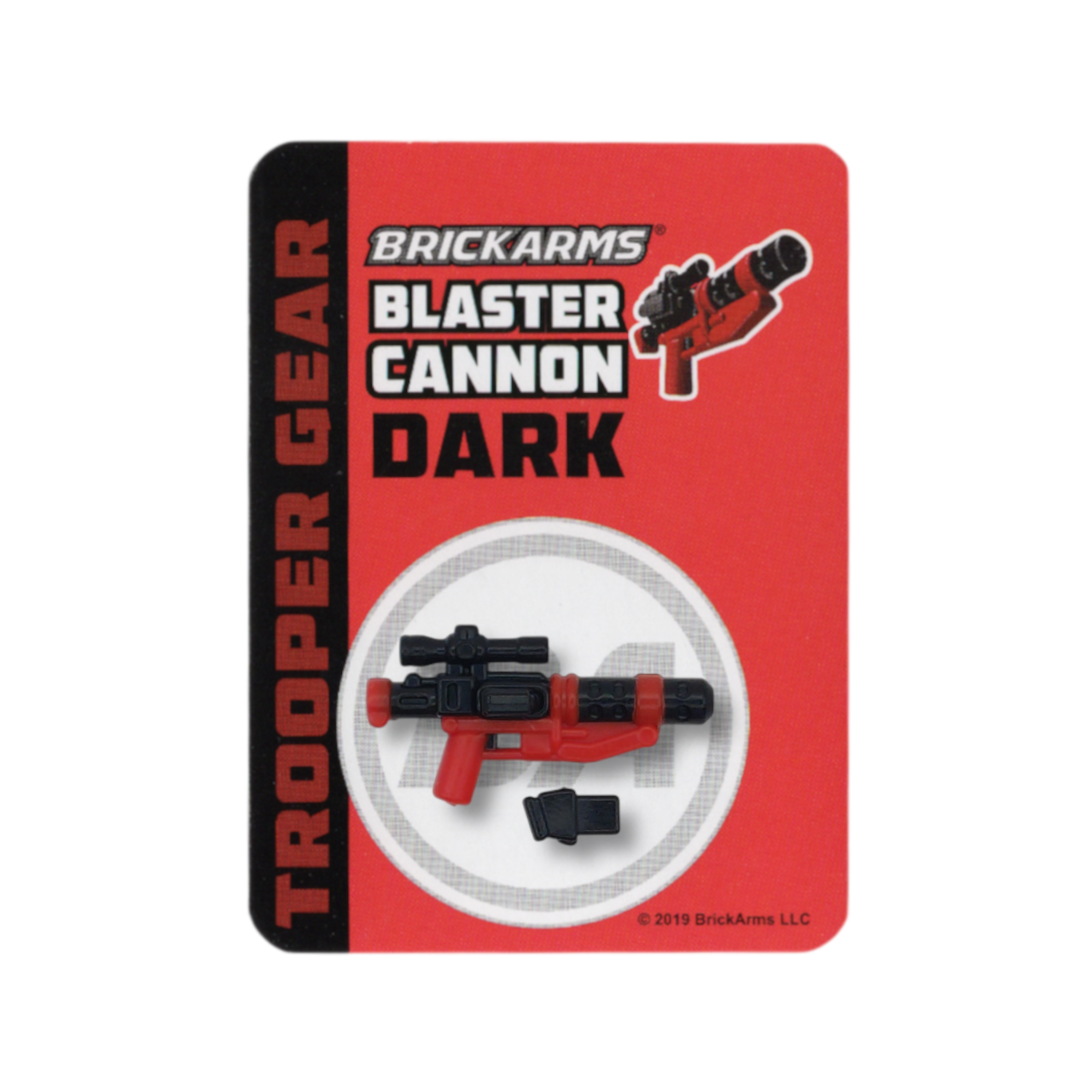 BrickArms Reloaded Trooper Gear Blaster Cannon Dark