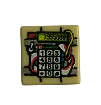 Brick Warp C4 Sprengstoff 1x1 Fiese Tan