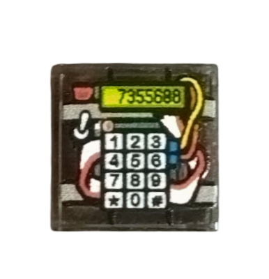 Brick Warp C4 Sprengstoff 1x1 Fiese Trans Black