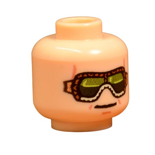 Brick Warp M1943 Staubschutzbrille Kopf
