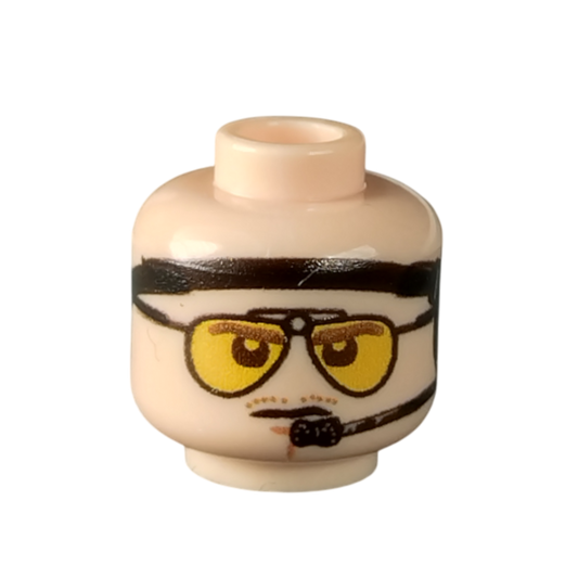 Brick Warp Bedruckter Kopf PMC Forward Observer Light Nougat