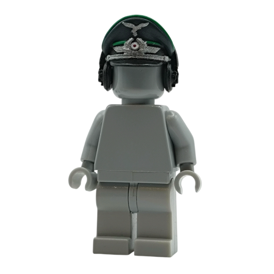 Schirmmütze mit Kopfhörern Luftwaffe Offizier Felddivision