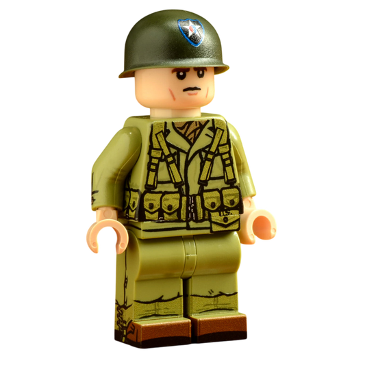 Brick Warp WW2 US-Army Schütze - 2. Infanteriedivision - Normandie 1944