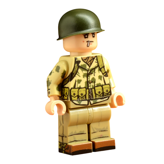 Brick Warp WWII US-Armee Schütze - Hand Camo - Normandie 1944