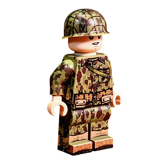 Brick Warp WWII US Marine Officer (Frogskin) - Bougainville 1943