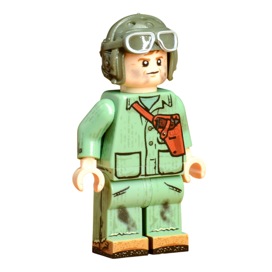 Brick Warp WWII US Marine Panzerkommandant - Iwo Jima 1945