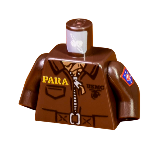 Brick Warp WWII US Paramarines Lederjacke