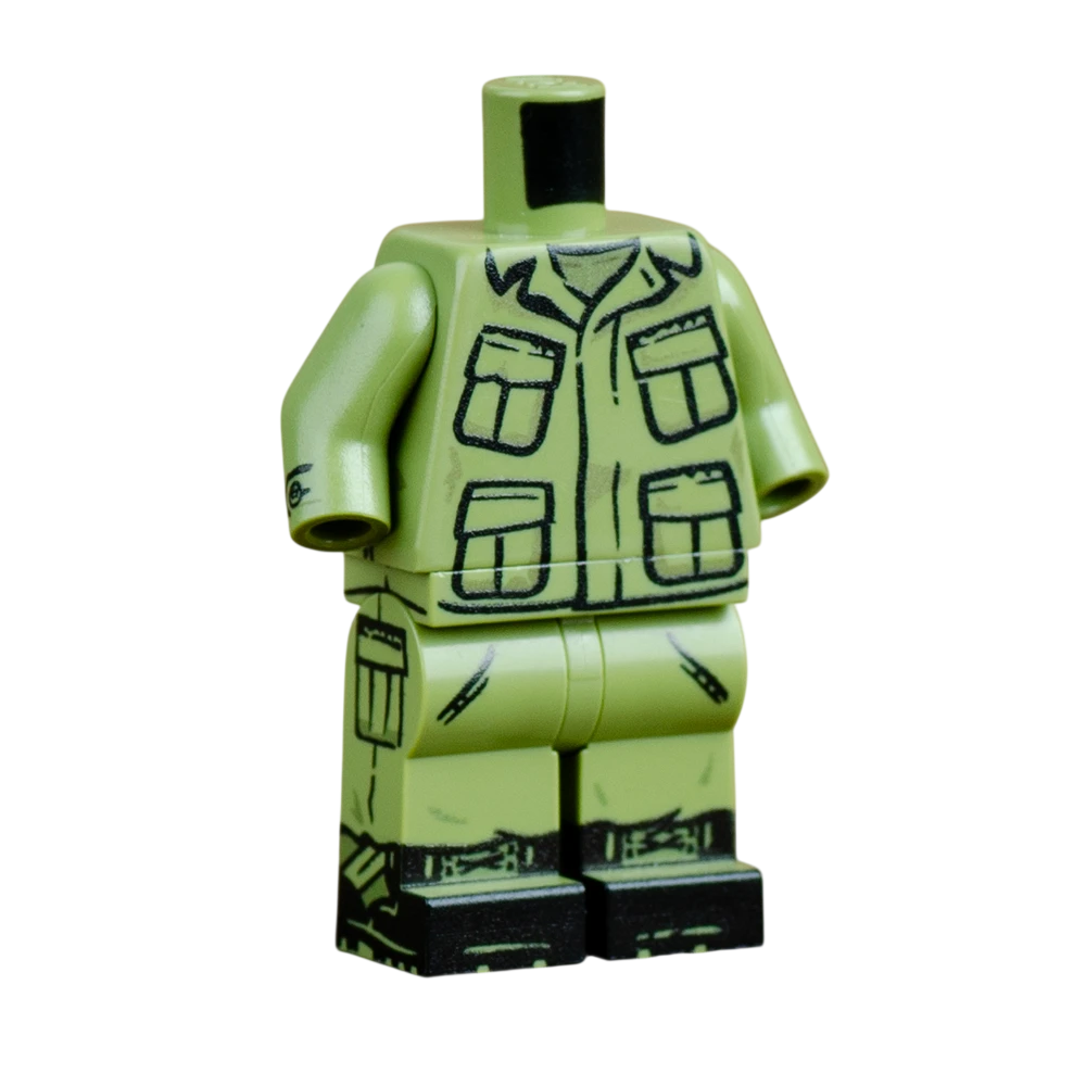 Brick Warp Vietnam 2nd Pattern Jungle Fatigues with 3rd Pattern Jungle Boots